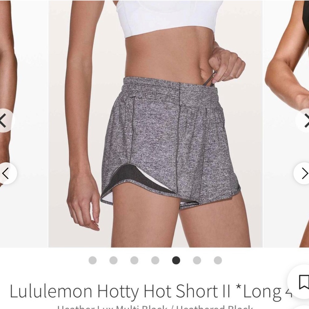 lululemon athletica Hotty Hot Shorts
